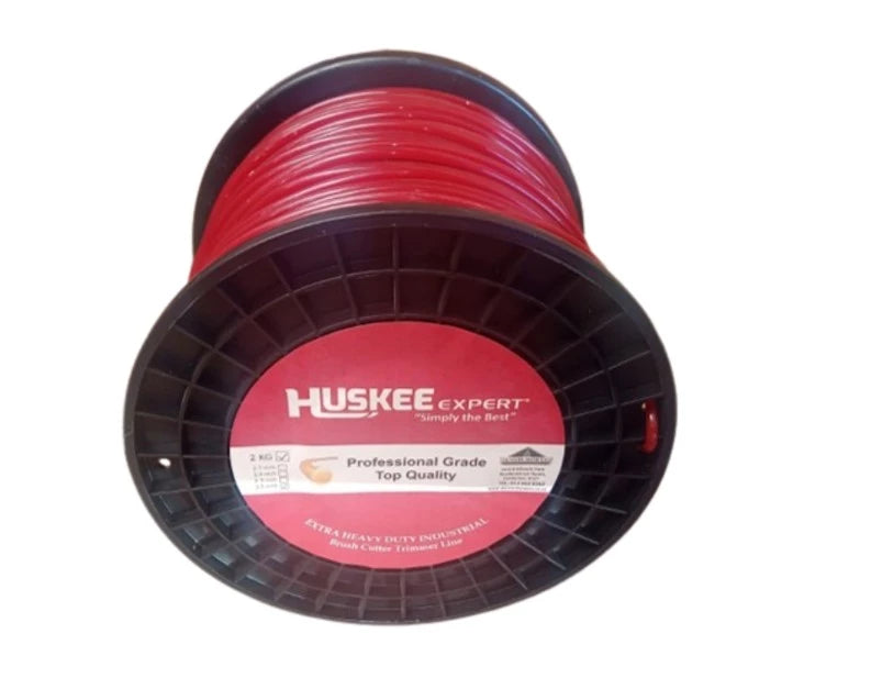 Huskee Round Nylon Trimmer Line 2.7mm x 2kg – Heavy Duty Red